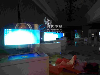 透明屏橱窗展示柜 3D透明展柜 透明广告屏直销图2