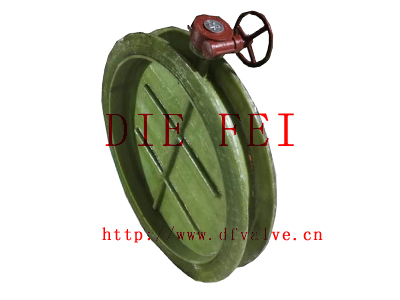 蜗轮玻璃钢蝶阀图3