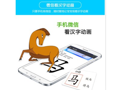 乐乐多教育龙之语声朗朗象形识字卡片 幼儿早教认字 2-6岁启蒙识字图3