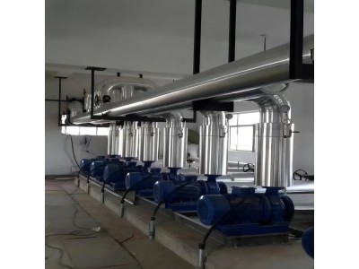 北京机房设备铝皮保温施工队厌氧塔岩棉保温工程图2