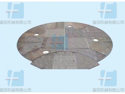 泰卡6000混合机底部衬板 壁布衬板 弧形 锰钢合金耐磨板图3